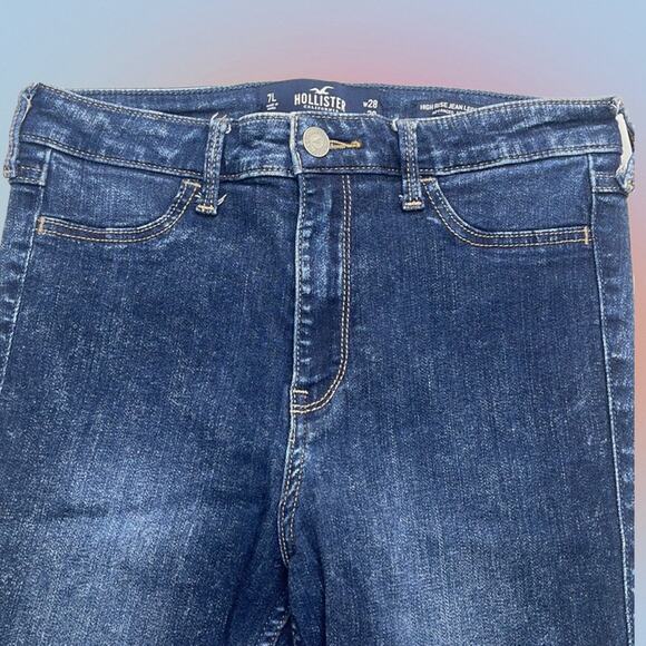HOLLISTER Women’s 7 Long (Juniors) HIGH RISE JEAN LEGGING - Picture 1 of 4